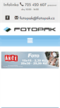Mobile Screenshot of fotopak.cz